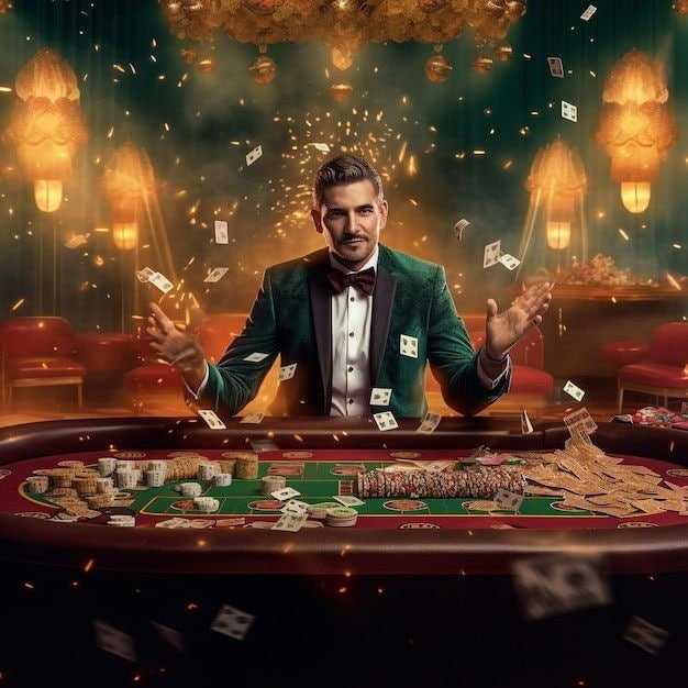mmkjl1 Live Casino Dealer နှင့် ကစားသောမြင်ကွင်း